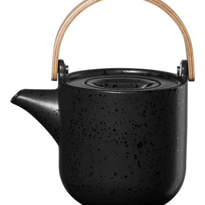 19371190_1728x Teapot with wooden handle, kuro (L)