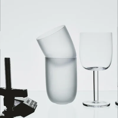 Glass Frosted White Base