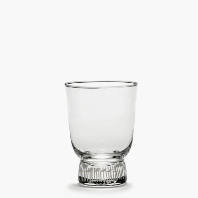 Glass Stripes Sandblasted Feast