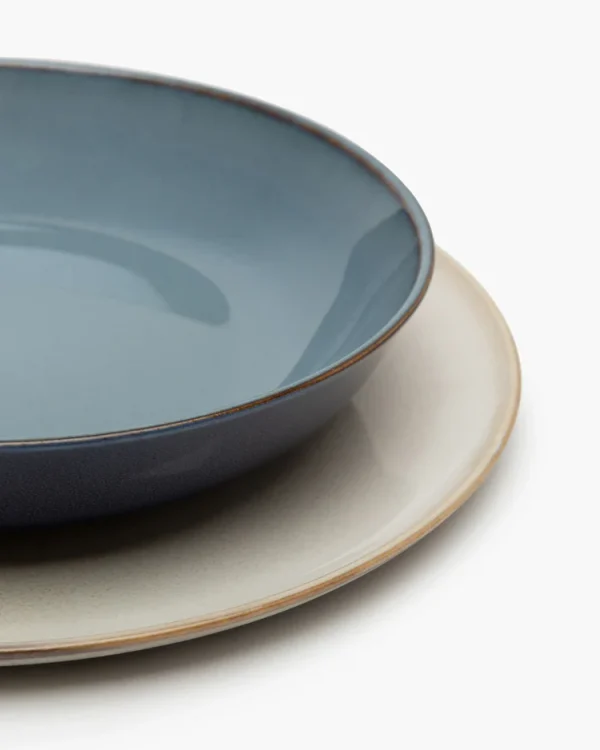 Deep Plate Dark Blue/Smoky Blue
