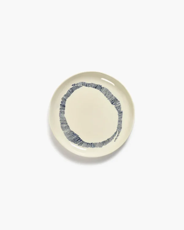 Ecom_B8921004B_01-jpg Plate White Stripes Blue Feast