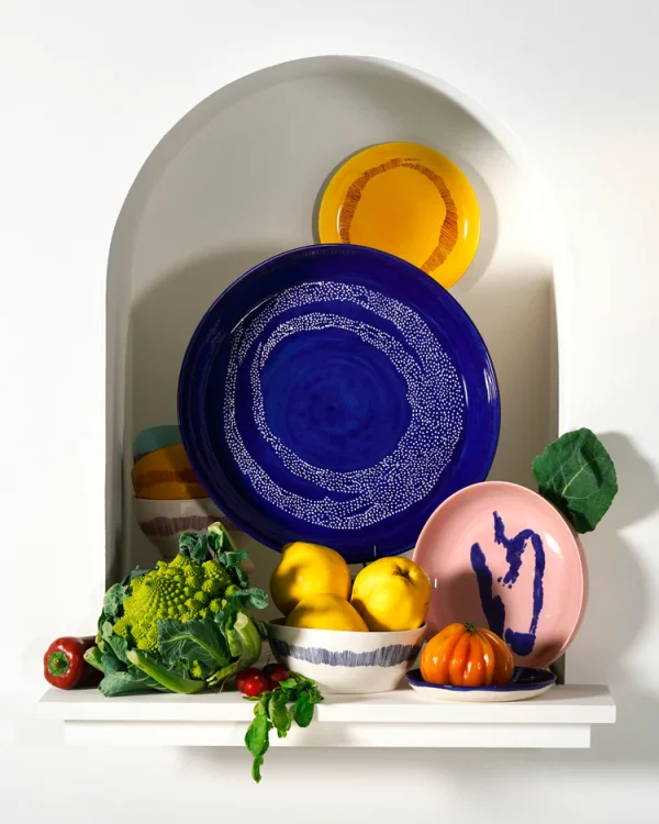 Ecom_B8921006I_03-jpg Plate Dark Blue Dots White Feast