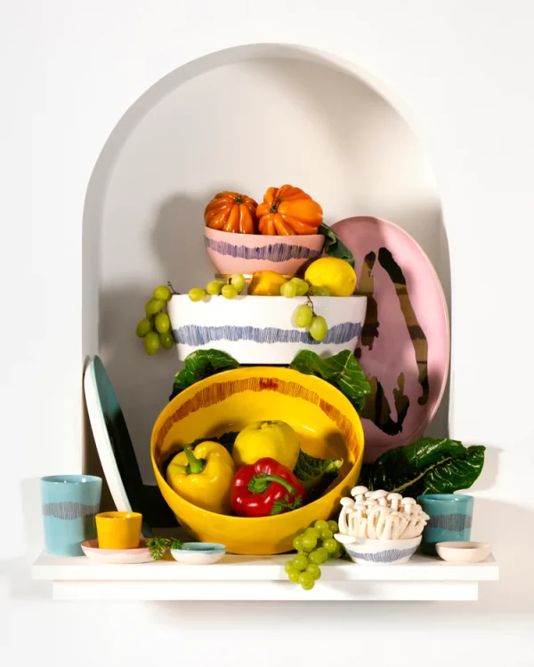 Ecom_B8921015B_03-jpg Salad Bowl White Stripes Blue Feast
