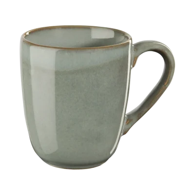 Mug with handle, eucalyptus