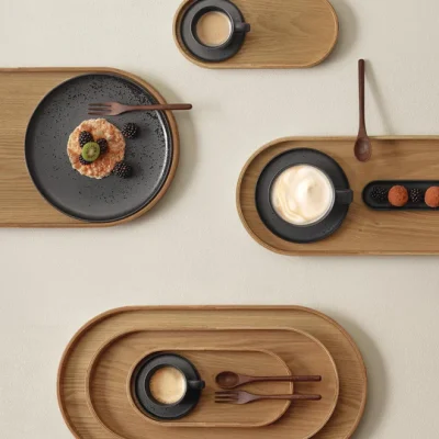 Coppa-Kuro-topview-Holztabletts_5d6889b7-d666-471c-978b-5be86577a97e_540x Bread plate, kuro