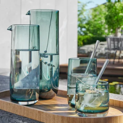 Sarabi-gruen-Karaffe-Glas_540x Carafe, green (L)