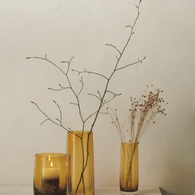 Ajana-Glas-Vasen-Amber_540x.webp Vase, amber (L)