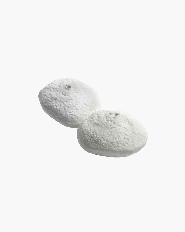 Salt And Pepper Shakers — White